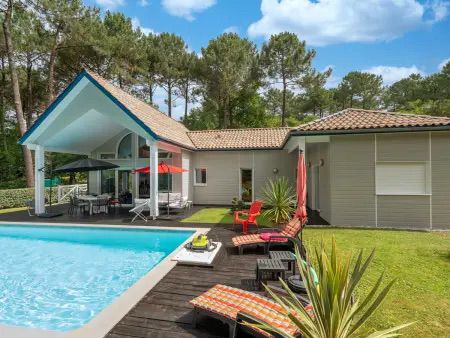Villa T3 avec Piscine Chauffée, Golf et Plage à Proximité - Linge et Ménage Inclus