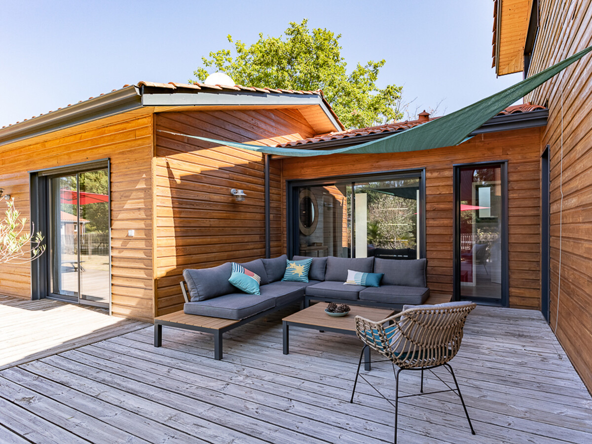 Villa familiale à Biscarrosse avec piscine chauffée, près du lac et des pistes cyclables 5