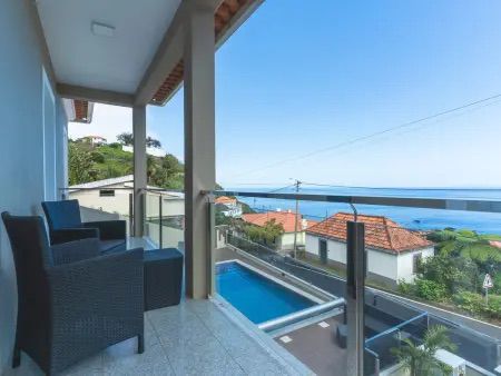 Villa vue mer, piscine privée - 8 pers., Maison 8 personnes à Faial 4